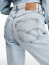 Фото #7 товара Levi's 80s mom jean in light white blue wash