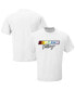 Фото #2 товара Men's White NASCAR Racing T-shirt