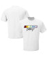 ფოტო #2 პროდუქტის Men's White NASCAR Racing T-shirt