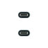 Фото #3 товара USB-C-кабель NANOCABLE 10.01.4300 50 cm Чёрный