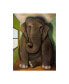 Leah Saulnier 'Elephant In A Room Cracks' Canvas Art - 18" x 24"