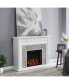 Фото #13 товара Elior Marble Tiled Electric Fireplace