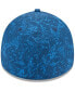 Фото #5 товара Men's Blue, Navy Chelsea Retro All Over Print 39THIRTY Flex Hat