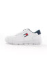 Фото #2 товара Tommy Jeans cupsole essential trainers in white