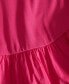 Фото #3 товара Round-Neck Ribbed-Bodice Midi Dress, Created for Macy's