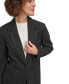 Фото #6 товара Women's Long-Sleeve Single-Button Blazer