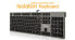 Фото #4 товара A4tech Клавиатура KV-300H Full-size (100%) Wired USB Grey