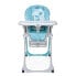 Chicco Polly Easy Children's High Chair and Baby Rocker with Adjustable Height and Footrest, 4 Wheels, Compact Closing from 6 Months to 3 Years, Giraffe, 15 kg, 31 x 55 x 100 cm (Pack of 1)