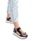 ფოტო #6 პროდუქტის Women's Platform Sandals By Black