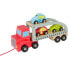 Фото #1 товара PLAY & LEARN Wooden Truck Trailer And Cars