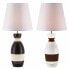 Настольная лампа DKD Home Decor Керамика Коричневый Веревка Белый 30 x 30 x 61 cm 220 V 50 W (2 штук)