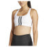 ADIDAS Powerimpact 3 Stripes sports bra medium support