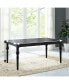 Urban Style Dining Table, Black