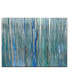 Фото #1 товара 'Rain' Abstract Blue Canvas Wall Art, 20x30"