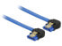 Delock 85096 - 0.3 m - SATA III - SATA 7-pin - SATA 7-pin - Male/Male - Black - Blue