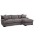 Фото #7 товара Rhyder 2-Pc. Fabric Sectional Sofa with Chaise, Created for Macy's