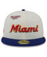 ფოტო #2 პროდუქტის Men's White Miami Marlins Big League Chew Original 59FIFTY Fitted Hat