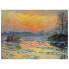 Фото #1 товара Wandbild Sonnenuntergang über der Seine