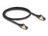 Delock RJ45 Netzwerkkabel Cat.6A Stecker zu S/FTP schwarz 50 cm mit Cat.7 Rohkabel - Network - CAT 7 cable/RJ45 plug