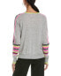 Фото #2 товара Brodie Cashmere Popping Fairisle Cashmere Sweater Women's