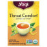 Фото #1 товара Yogi Tea, Throat Comfort, без кофеина, 16 чайных пакетиков, 36 г (1,27 унции)