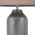 Настольная лампа Бежевый Серебристый Холст Керамика 60 W 220 V 240 V 220-240 V 30 x 30 x 48 cm