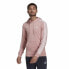 Толстовка с капюшоном мужская Adidas Essentials Wonder Mauve 3 Stripes Розовый