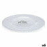 Фото #1 товара Плоская тарелка Allure Ø 21 cm Прозрачный Cтекло (6 штук)