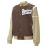 Фото #1 товара Puma Button Down Jacket X Childhood Dreams Mens Beige, Brown Casual Athletic Out