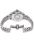 ფოტო #4 პროდუქტის Women's Swiss DS Action Diamond Accent Stainless Steel Bracelet Watch 34mm