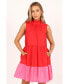 ფოტო #6 პროდუქტის Women's Bradshaw Tiered Mini Dress