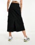 Фото #3 товара Cotton On utility maxi skirt in black