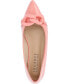 ფოტო #4 პროდუქტის Women's Clareene Chain Pointed Toe Flats