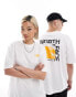 The North Face Half Dome Photo backprint oversized t-shirt in white