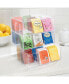 Фото #2 товара Plastic Tea Bag Caddy Box Storage Container Organizer - Clear