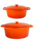 Фото #1 товара Neo Enameled Cast Iron 4 Piece Dutch Oven Set