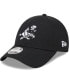 Фото #1 товара Youth Boys and Girls Black Dallas Cowboys Retro Joe Main B-Dub 9FORTY Adjustable Hat