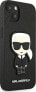 Karl Lagerfeld Karl Lagerfeld KLHCP13SOKPK iPhone 13 mini 5,4" czarny/black hardcase Saffiano Ikonik Karl`s Patch