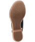 Фото #5 товара Women's Giselle Cove Slingback Platform Wedge Sandals
