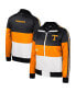 Women's Tennessee Orange Tennessee Volunteers Color-Block Puffer Full-Zip Jacket