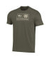 ფოტო #2 პროდუქტის Men's Olive Notre Dame Fighting Irish Freedom Performance T-shirt