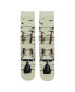 Фото #2 товара Men's Mummy White Animigos Crew Socks