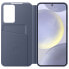 Фото #3 товара Oryginalne etui pokrowiec do Samsung Galaxy S24+ kieszeń na kartę Smart View Wallet fioletowe