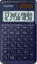 Фото #4 товара Калькулятор базовый CASIO SL-1000SC-NY - карманный, 10 разрядов, 1 строка, от батарей/солнечная, синий