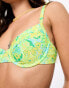 Kulani Kinis ditzy underwire bikini top in sunglow