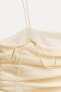 Фото #19 товара Платье миди со сборками — zw collection ZARA