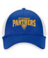 Фото #2 товара Men's Royal, White Pitt Panthers Breakout Trucker Snapback Hat