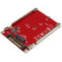 Фото #4 товара StarTech.com M.2 Drive to U.2 (SFF-8639) Host Adapter for M.2 PCIe NVMe SSDs - U.2 - M.2 - Red - CE - FCC - TAA - REACH - 5 - 50 °C - -25 - 70 °C