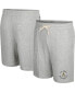 Фото #1 товара Men's Heather Gray Distressed Appalachian State Mountaineers Love To Hear This Terry Shorts