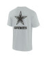 Фото #3 товара Футболка мужская Fanatics Signature Dallas Cowboys Серый Super Soft